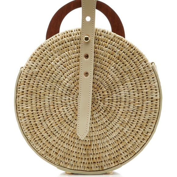 Khokho Mini Letta Leather-Trimmed Circle Bag - Picture 10 of 15